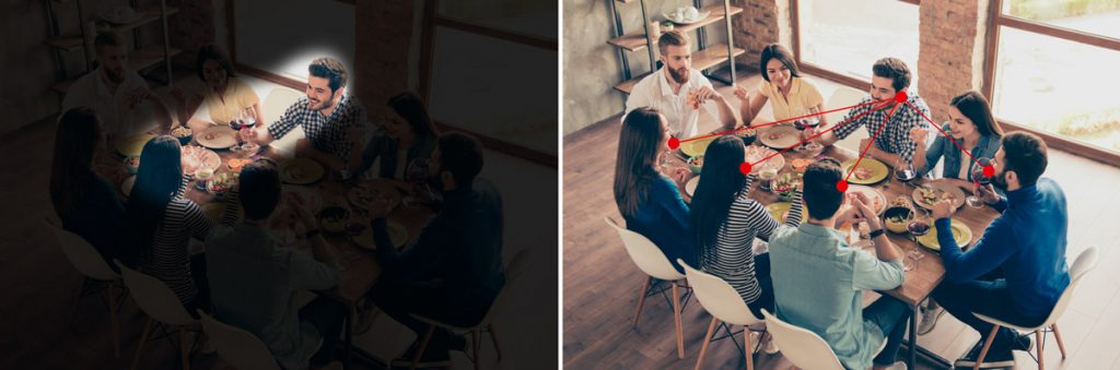 Zwei Hörgeräte verbessern das Richtungshören Mit zwei Hörgeräten lassen sich unterschiedliche Sprach- oder Geräuschquellen deutlich besser zuordnen und verbessern so das Richtungshören.